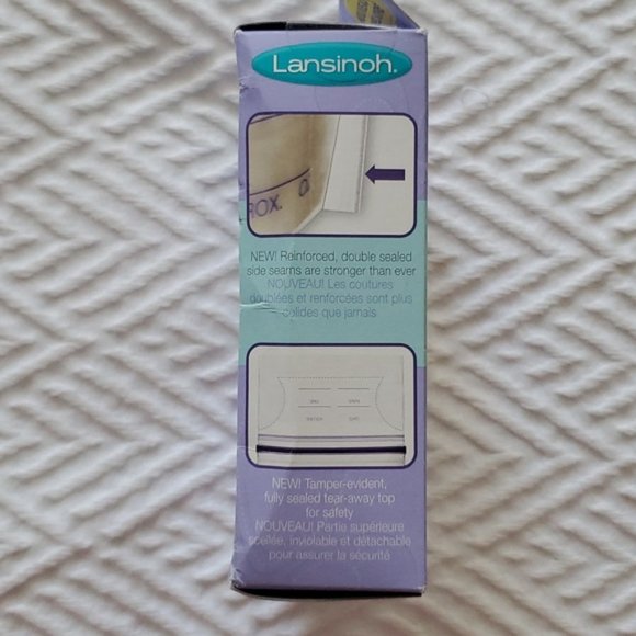 Lansinoh 25 New Storage Bags for freezing Breastmīlk- Pre-Sterilized Bags - Picture 6 of 11